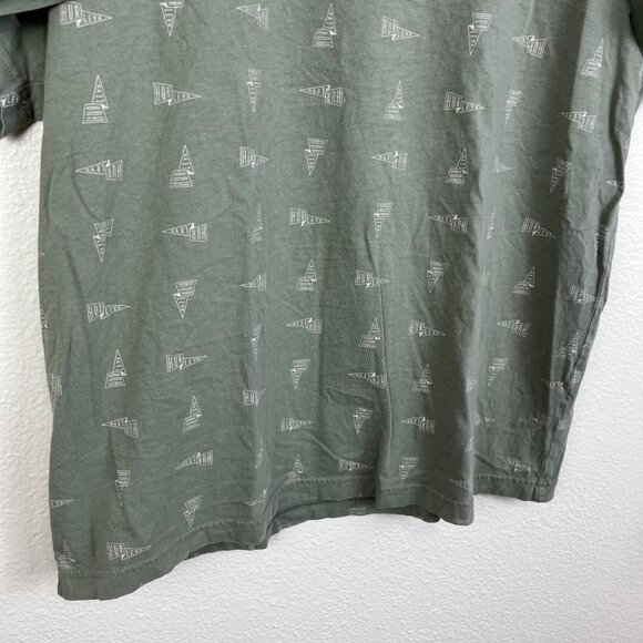 Hurley Graphic Scoop Neck Short Sleeve T-Shirt Green Men’s Size L - Picture 4 of 7
